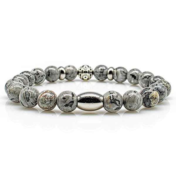 Perlenarmband Jaspis Perlen Beads R